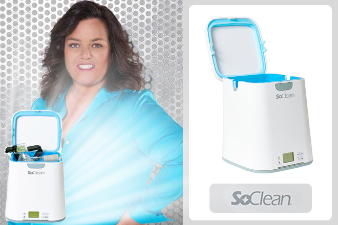 Rosie-O'Donnell-SoClean-CPAP