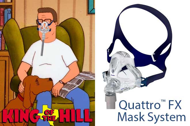 hank-hill-king-of-the-hill-Quattro-FX-CPAP-Mask