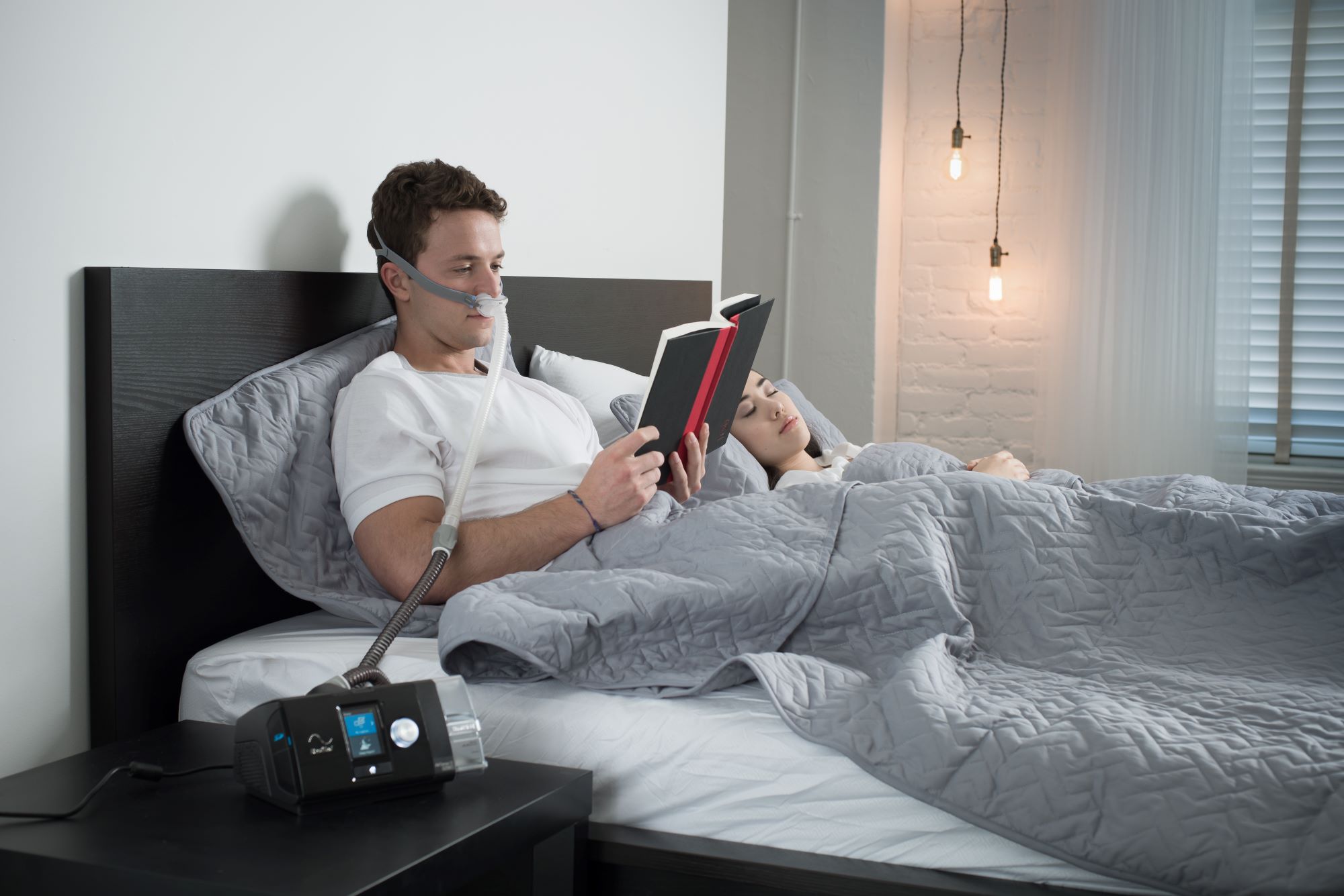 P10 mask connected to airsense 10 cpap machine; cpap mask type is nasal pillow