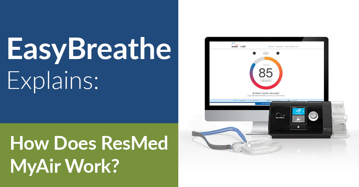 Easy Breathe Explains: How Does ResMed MyAir Work?